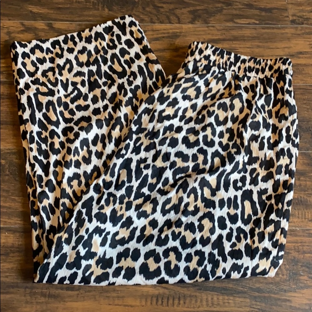 Sun Lab Swim NWT Cheetah Medium Pants